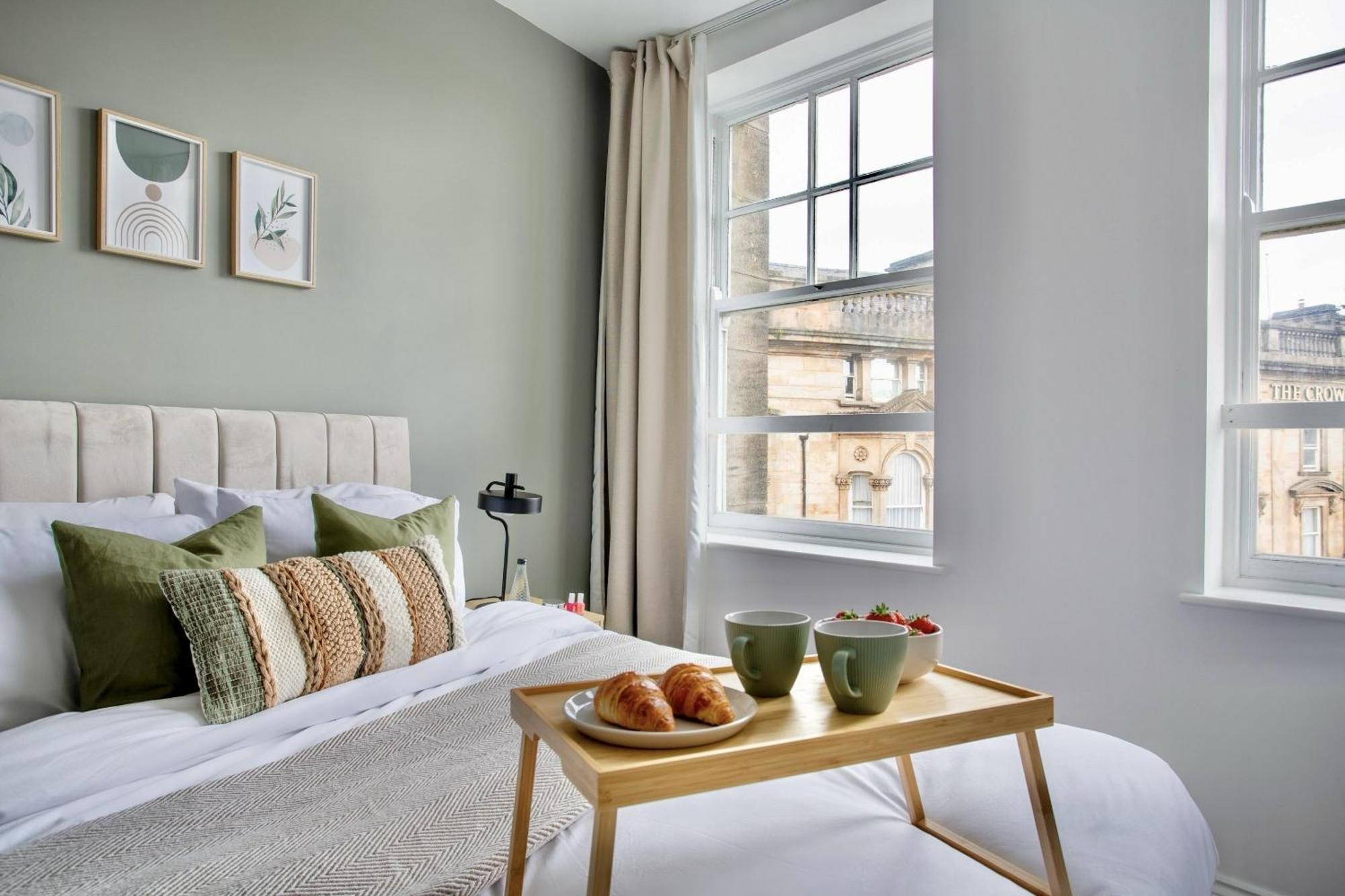 The Yorkshire Crown - Luxury Apartment - Free Parking Nearby Harrogate Eksteriør billede